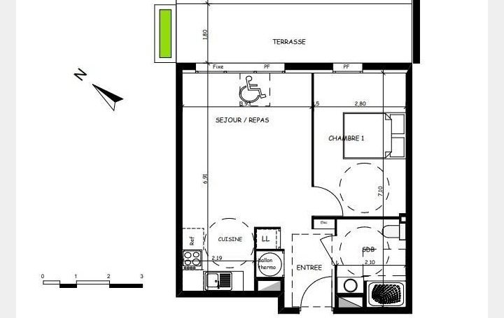 Annonces SAINTCYPRIEN : Appartement | SAINT-CYPRIEN (66750) | 44 m2 | 137 000 € 